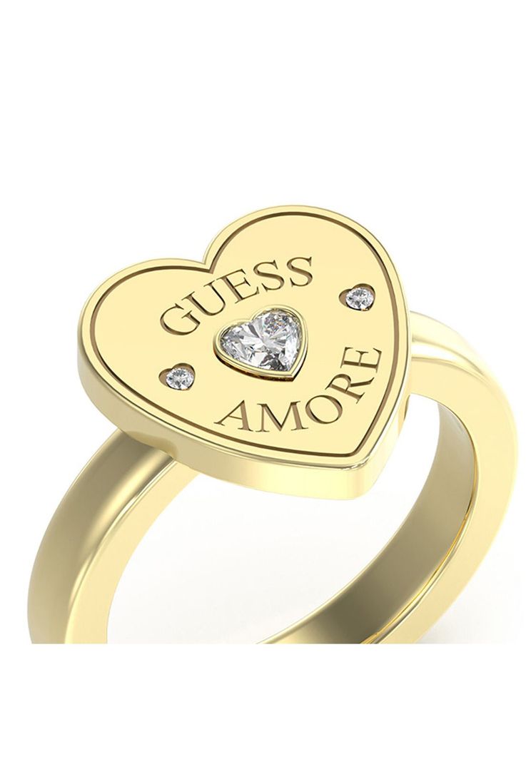 Anillo Guess JUBR05059JWYG54 Dorado-1