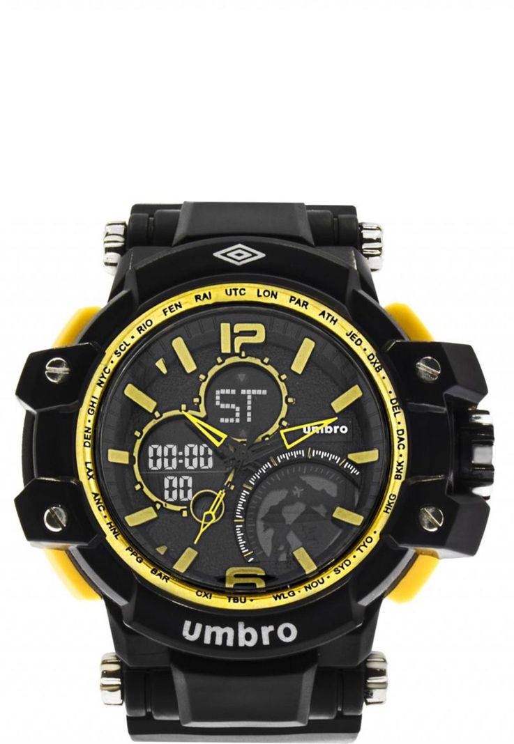 Reloj Digital Análogo Negro Umbro