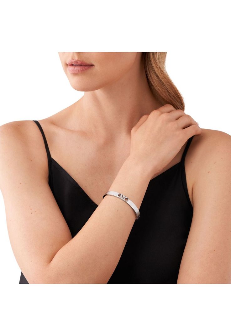 Brazalete Michael Kors Plateado Mujer-2