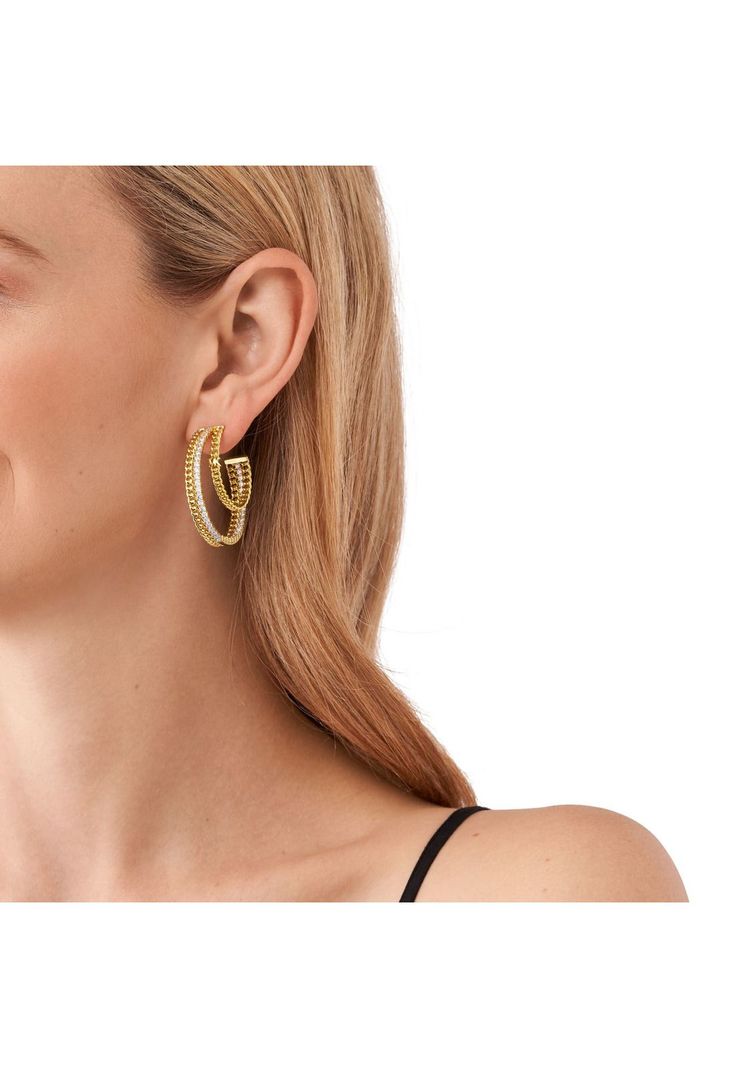 Argollas Michael Kors Dorado Mujer-2