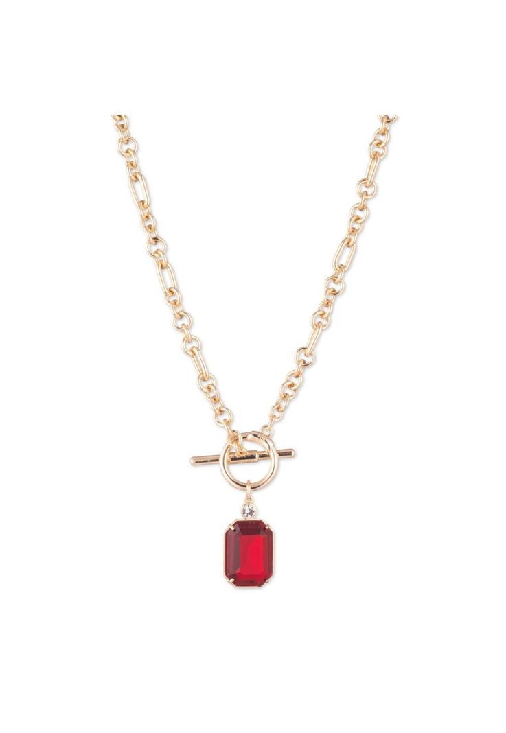 Collar Lauren Ralph Lauren Rojo Mujer 14N00424-0
