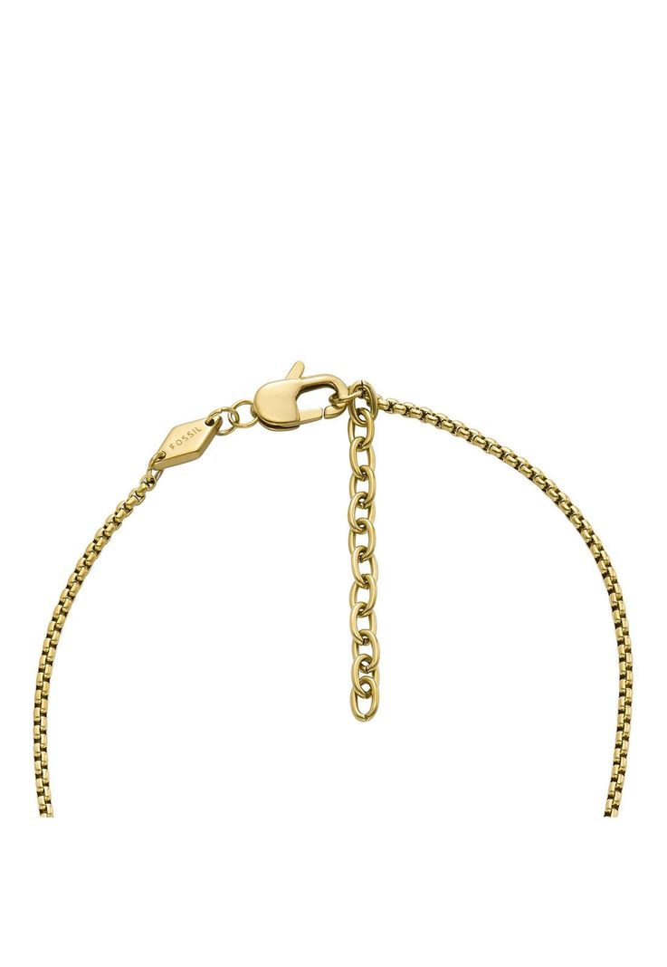 Collar Fossil  JF04701710 Dorado Hombre-3