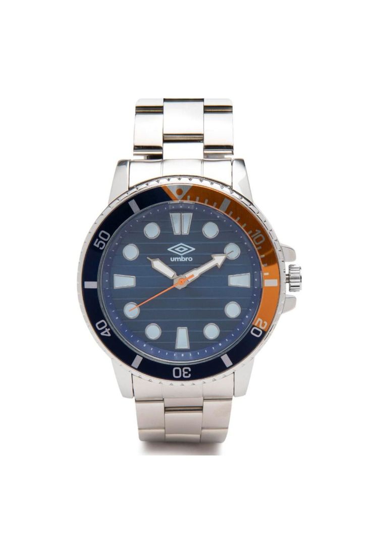 Reloj Umbro Plus UMBP-4100-5 Plateado Hombre-0