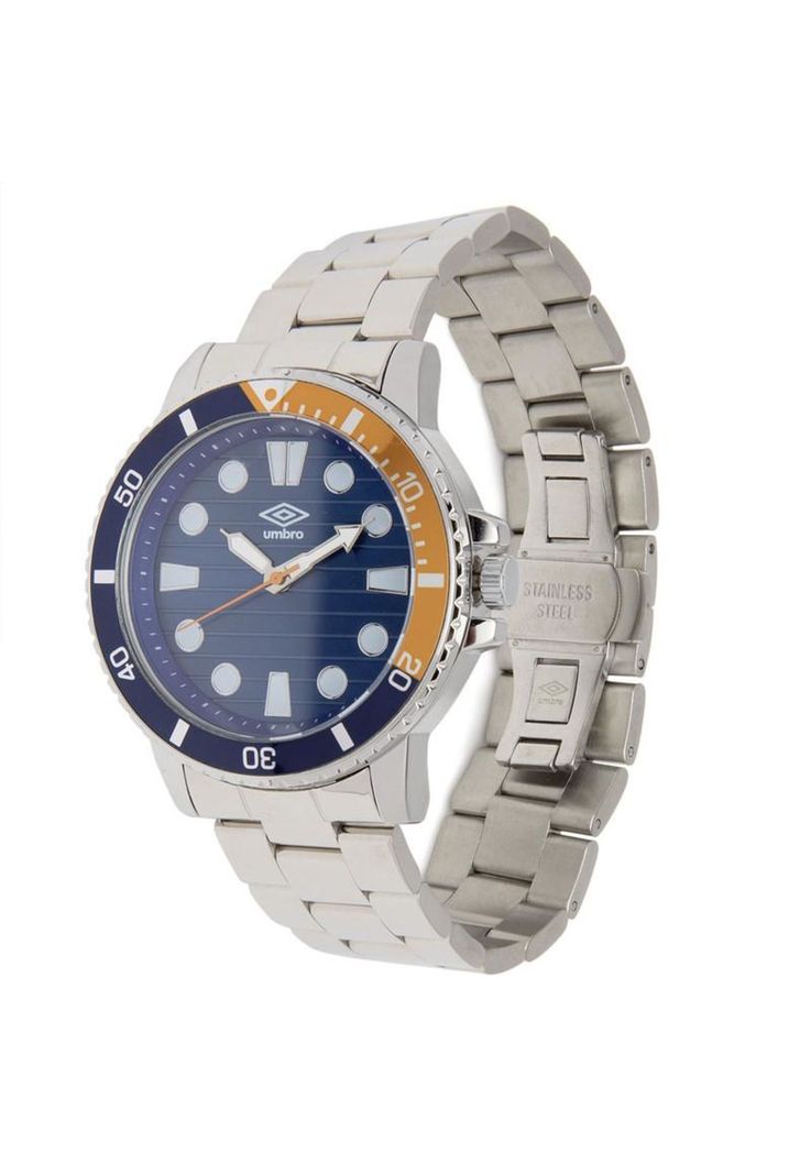 Reloj Umbro Plus UMBP-4100-5 Plateado Hombre-3