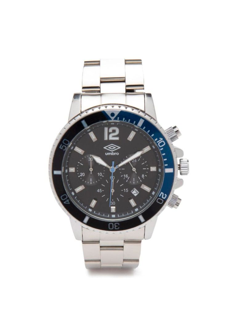 Reloj Umbro Plus UMBP-4200-3 Plateado Hombre-0
