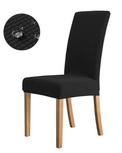 Funda Para Silla Cuadrille Elastizada Negro -1