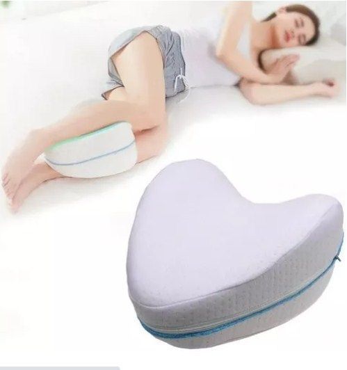 PACK Almohada Cervical Viscoelástica + Almohada Ortopédica cojín Piernas Memory terapeúticas-2