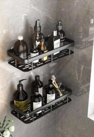 Estante de Almacenamiento para baño sin perforaciones - PACK 2 UNIDADES-1