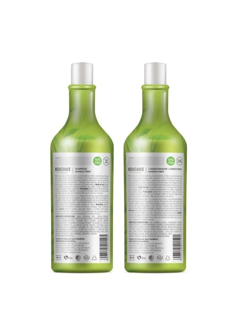 Pack Résistance Inoar Fibra Bambu + Biotina 1000L -1
