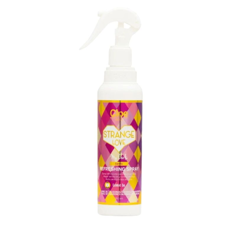 Refreshing Spray Reactivador Rizos Strange Love Cloe 250ml
