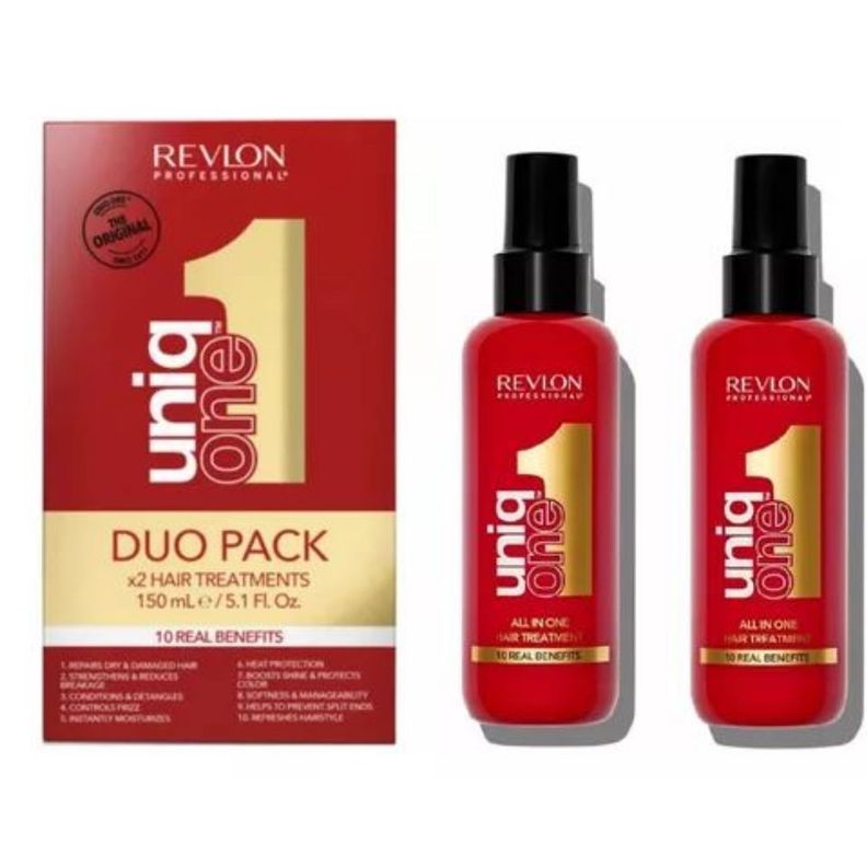 Pack 2 Revlon Uniq One 1 - Cabello Con 10 Beneficios 150ml-0