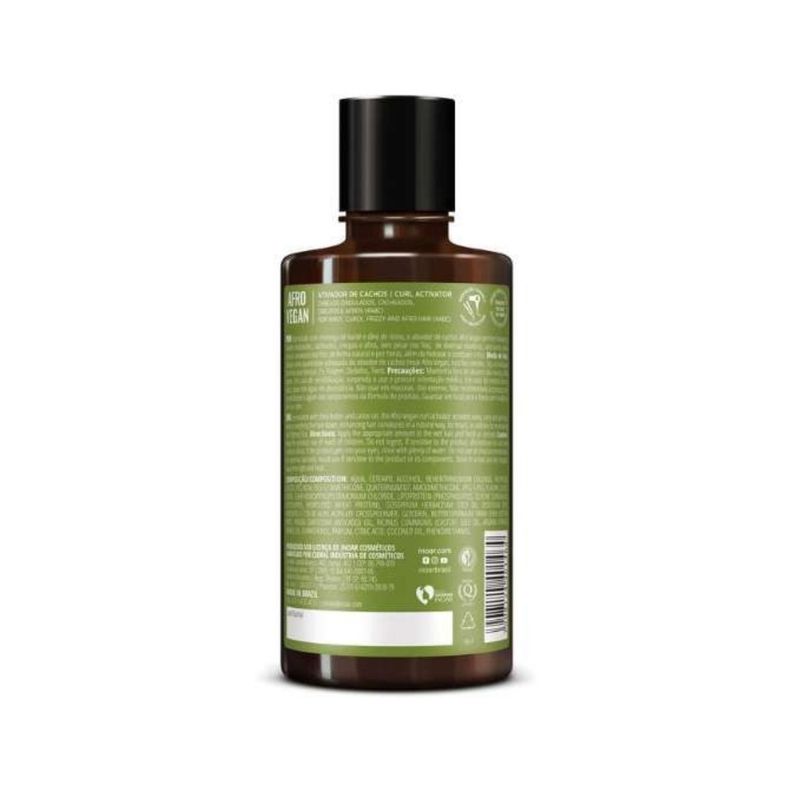 Afro Vegan Activador de Rulos Rizos Inoar 300ml-1