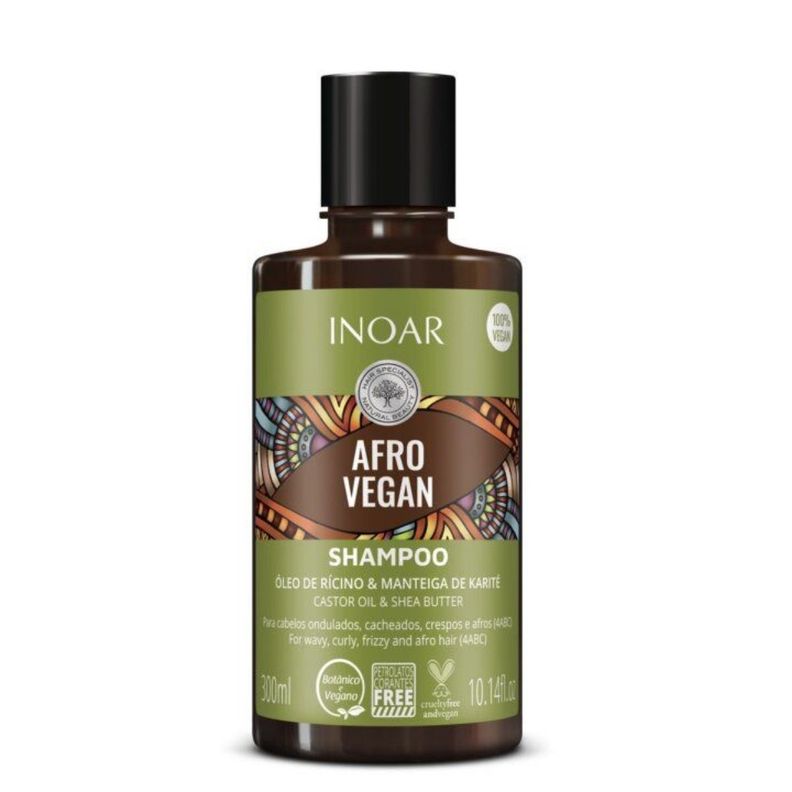 Shampoo Afro Vegan Inoar 300ml-0
