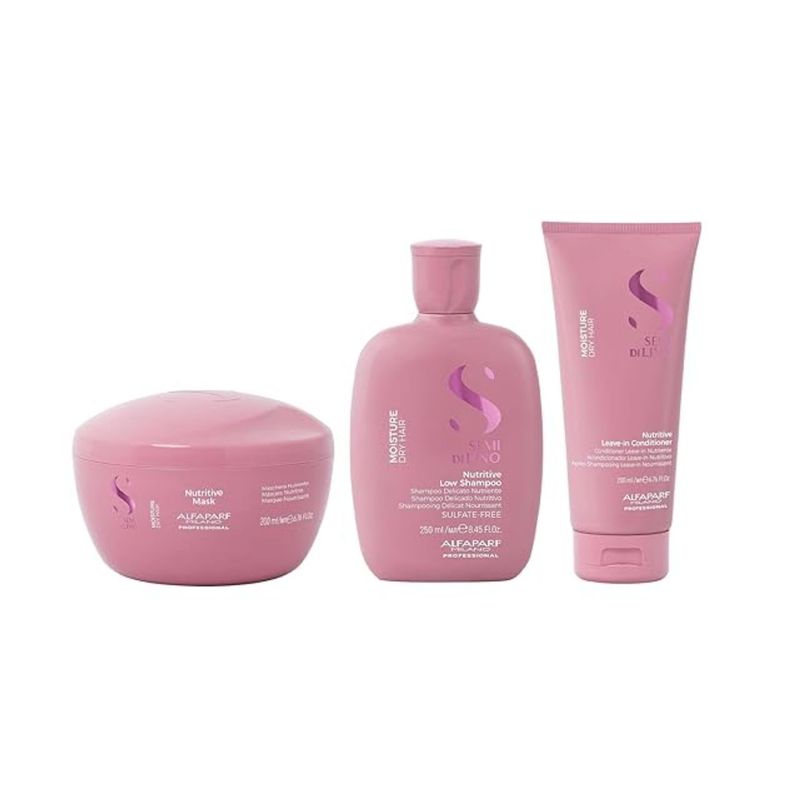 Set Shampoo 250ml + Acondicionador + Mascara 200ml Nutritive Alfaparf