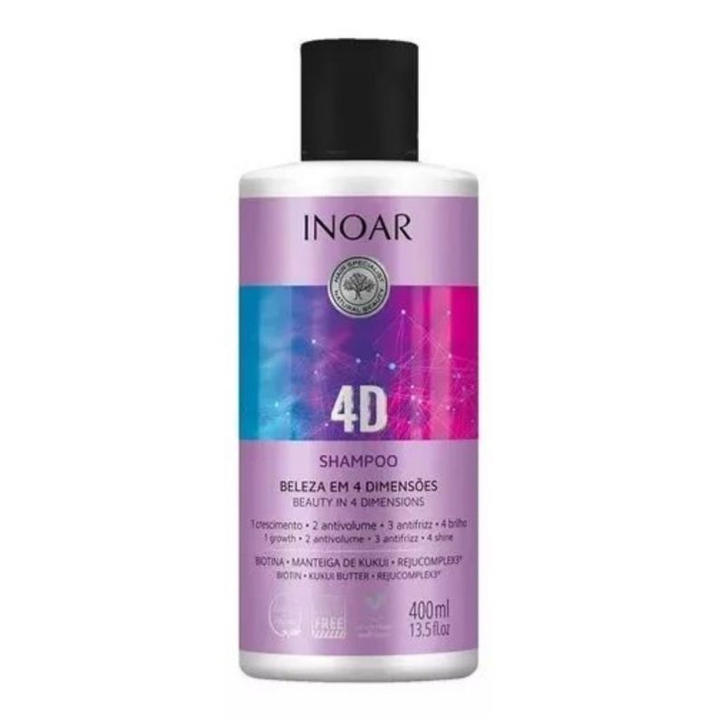Shampoo 4D Inoar 400ml-0