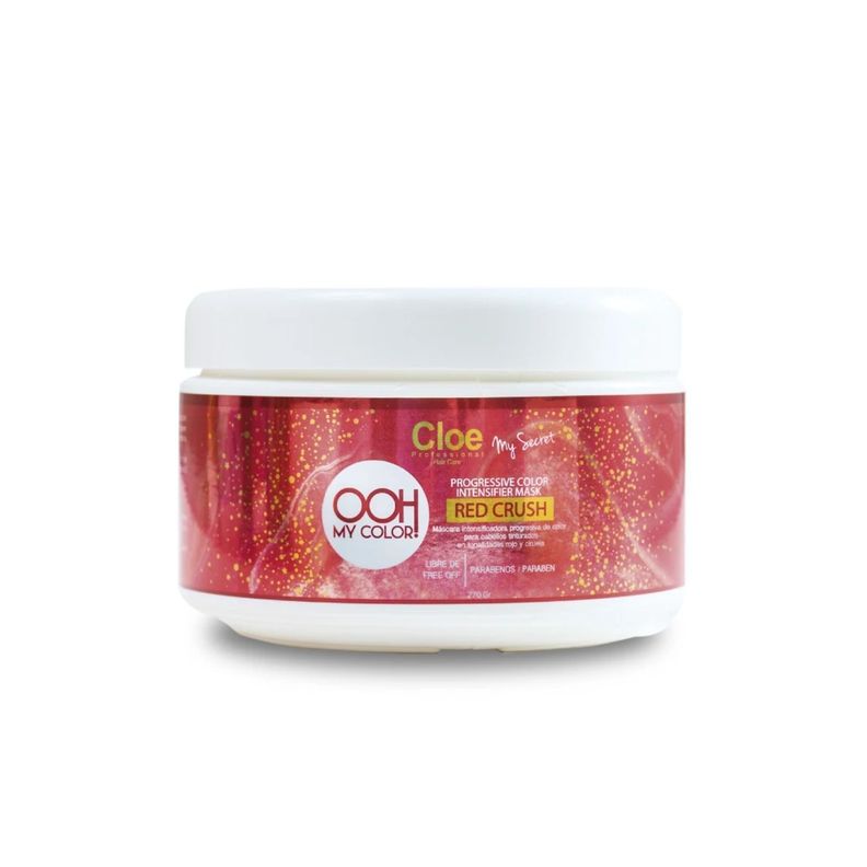 Mascara Ooh My Color Crazy Red Crush 270g Cloe Profesional