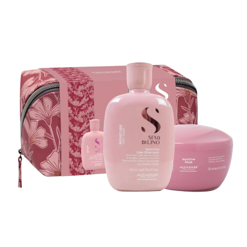 Set Estuche Shampoo 250ml + Mascara 200ml Nutritive Alfaparf-0