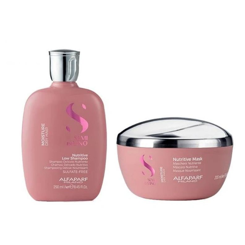 Set Estuche Shampoo 250ml + Mascara 200ml Nutritive Alfaparf-1