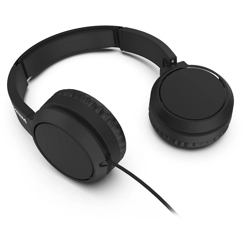 Audifonos con Cable on-ear Supra-aural Philips Tah4105bk-1
