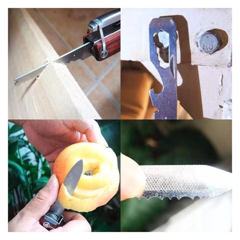 Martillo Alicate Herramienta Multifuncional Acero Inox 13357-3