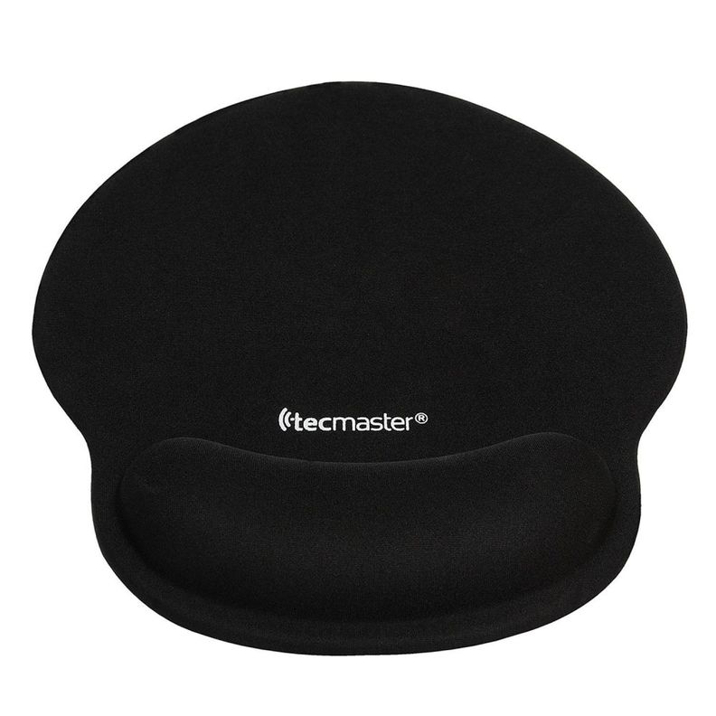 Mousepad Gel Ergonómico TM-100557 Tecmaster Negro-0