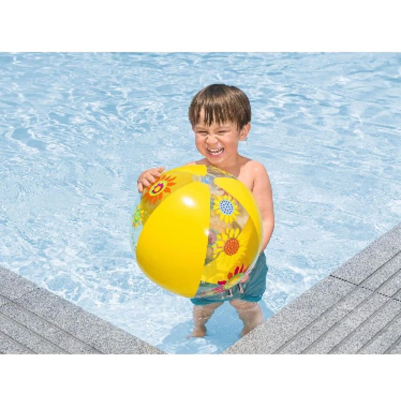 Pelota Inflable Playa Splash 51cm Amarilla Bestway -1