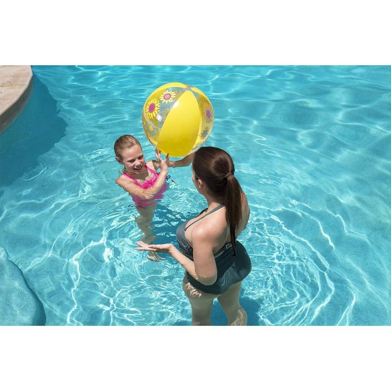 Pelota Inflable Playa Splash 51cm Amarilla Bestway -2