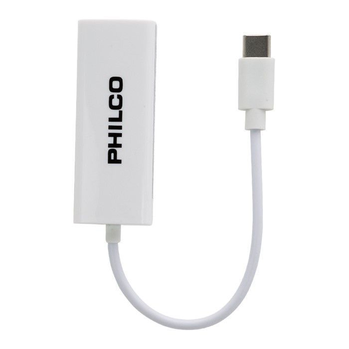 Adaptador Lan USB 3.1 Tipo C Ethernet Rj45 Philco-0