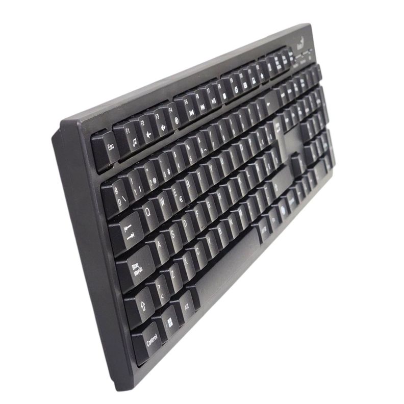 Kit Teclado y Mouse Inalámbrico KM-8101 Negro Genius-2