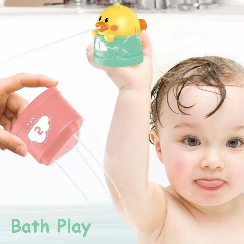 Juguete de Baño Torre Apilable 2 en 1 Montessori-3