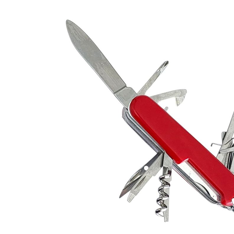 Navaja Multiusos Color Rojo 15 en 1 para Camping 13506-1