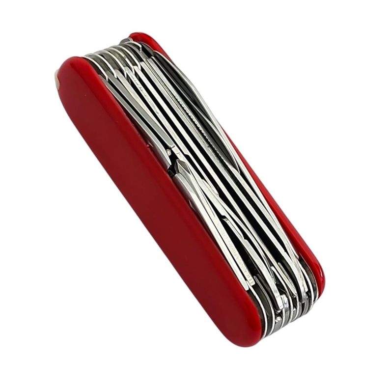 Navaja Multiusos Color Rojo 15 en 1 para Camping 13506-6