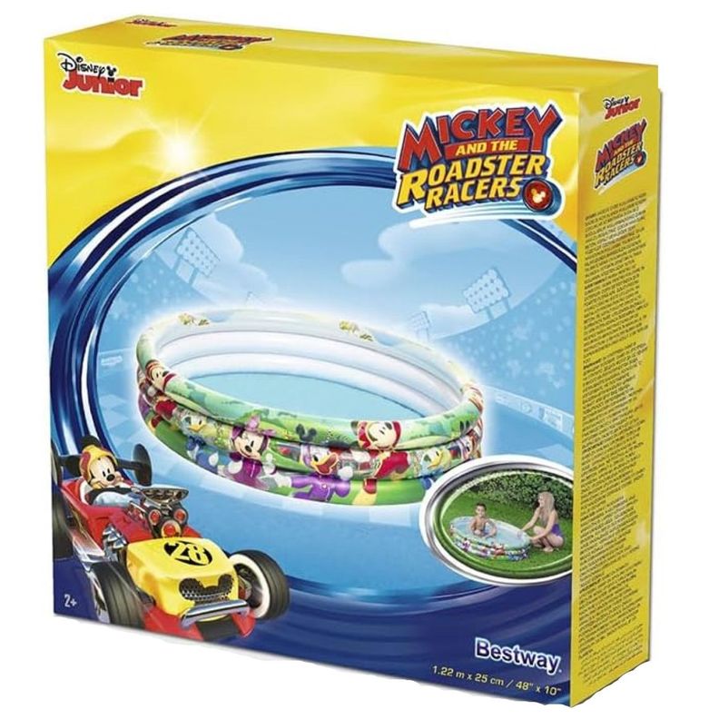 Piscina Inflable 3 Anillos 122Cm Mickey Bestway -5