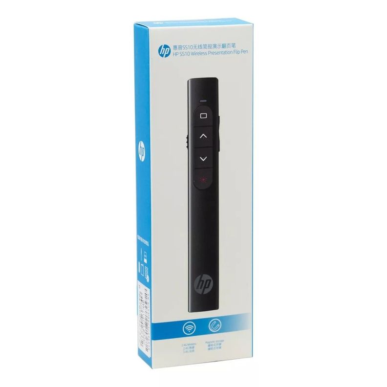Presentador Laser Recargable Hp Ss10 Inalámbrico-5