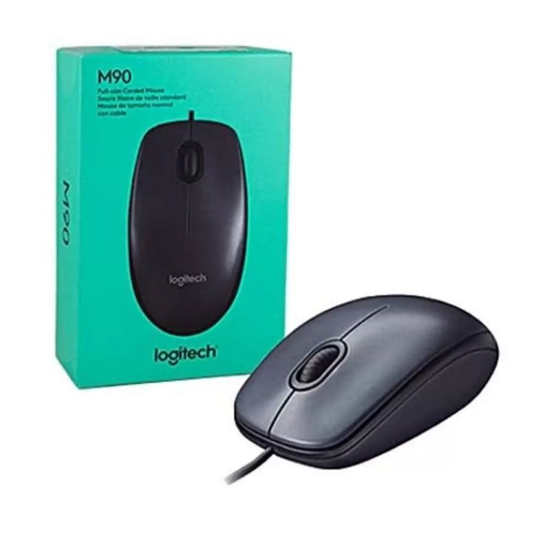 Mouse Logitech M90 Usb Con Cable-2