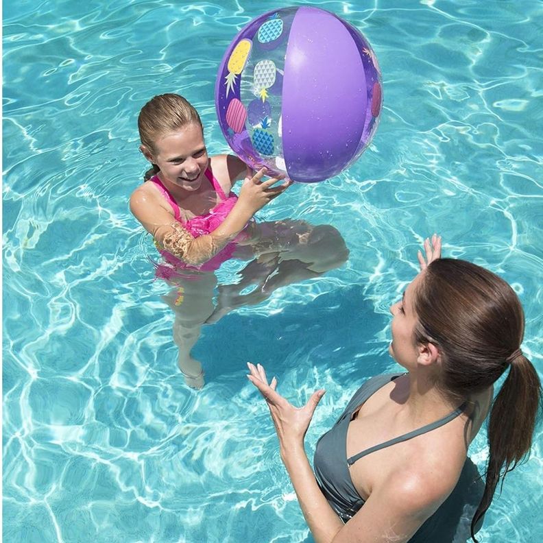 Pelota Inflable Playa Splash 51cm Morada Bestway -1