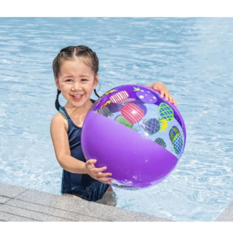Pelota Inflable Playa Splash 51cm Morada Bestway -2