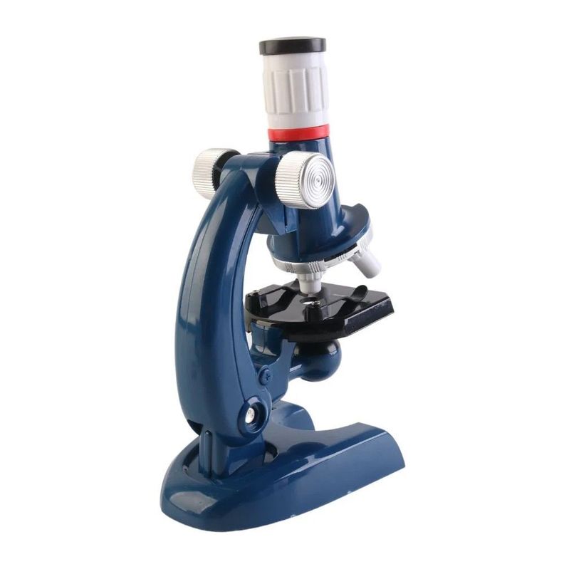 Microscopio Educativo Para Niños Azul 100x400x1200-2