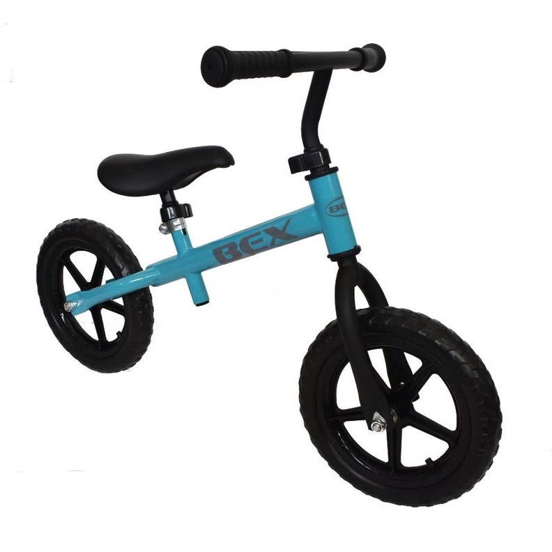 Bicicleta Acero Equilibrio Aprendizaje Sin Pedal Azul Bex-3