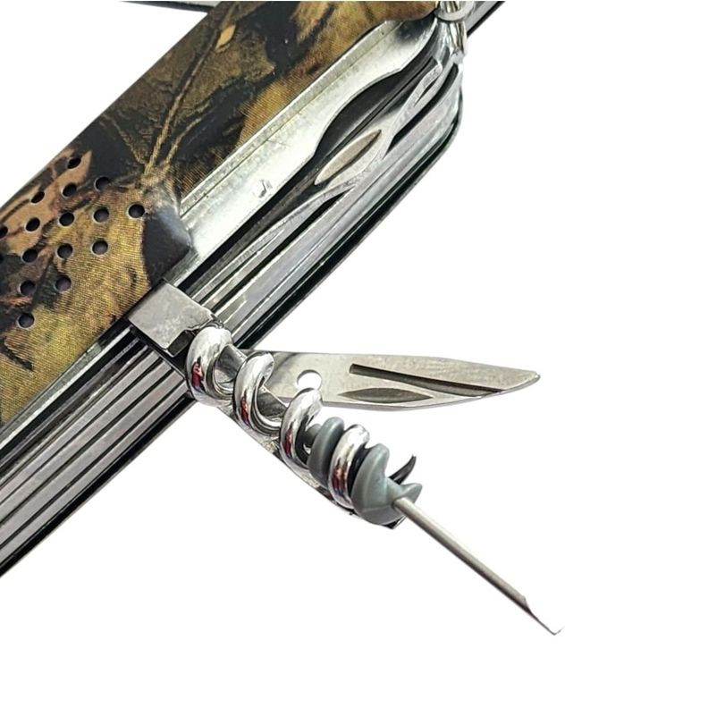 Navaja Multiusos Militar 15 en 1 Camuflado 13507-6