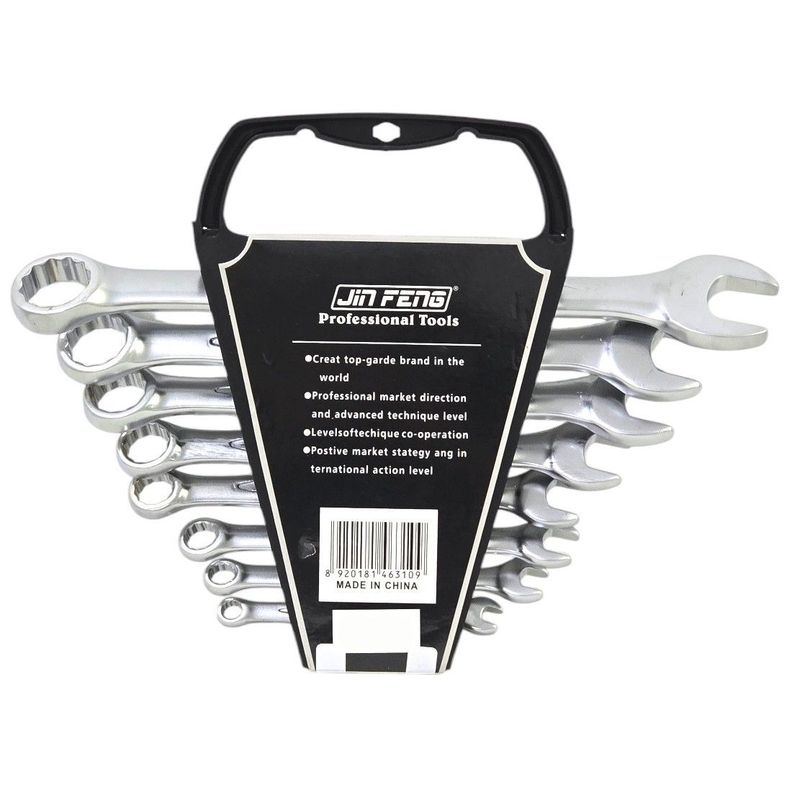Set Juego De 8 Llaves Combinadas Corona 6 a 22mm-3