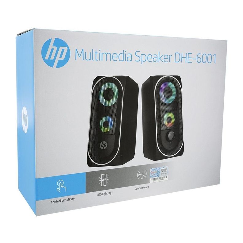 Parlantes PC Gamer Hp Rgb Dhe-6001-1