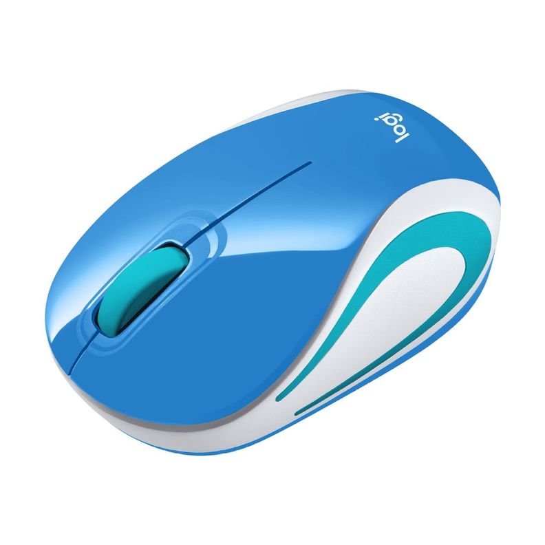 Mouse Inalambrico Logitech M187 Azul-2