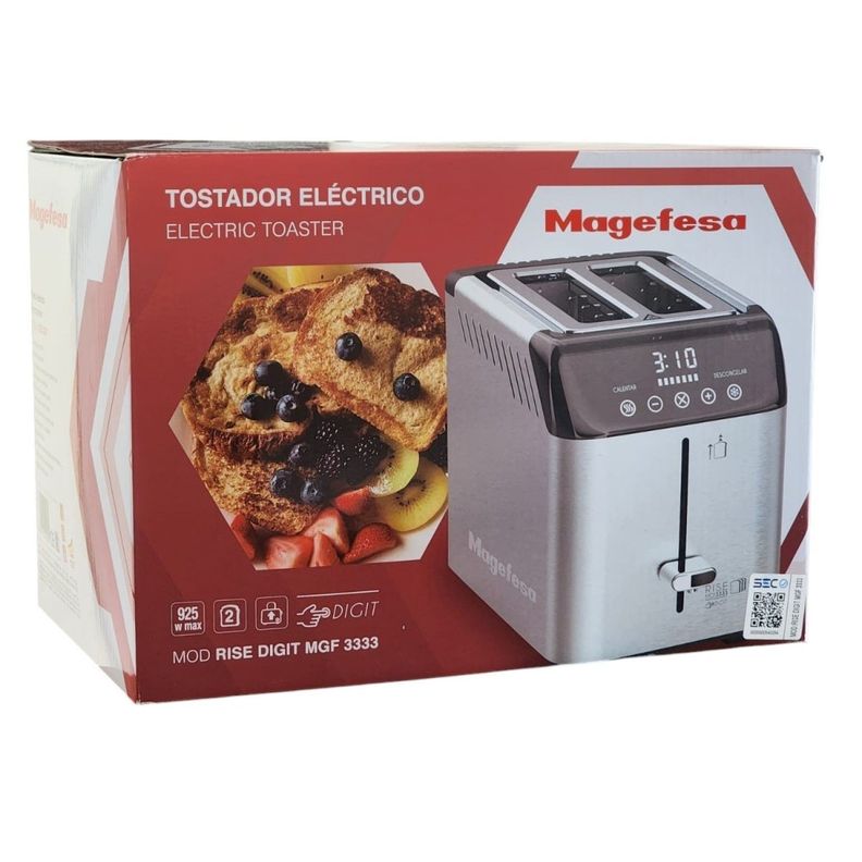 Tostador Digital Eléctrico Magefesa Rise Digit MGF3333 -5
