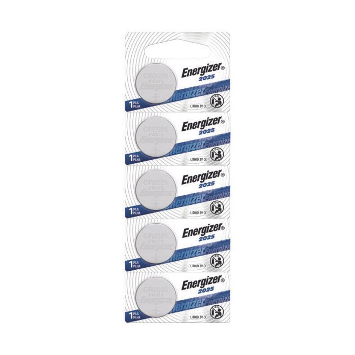 Pack 5 Pilas Cr 2025 Energizer Lithium-1