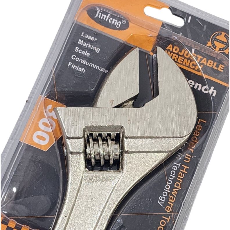 Llave Inglesa Ajustable 12"/300mm Mango Goma-2