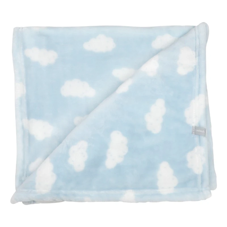 Pack 2 Mantas Infanti Polar 75x100cm Gris-2