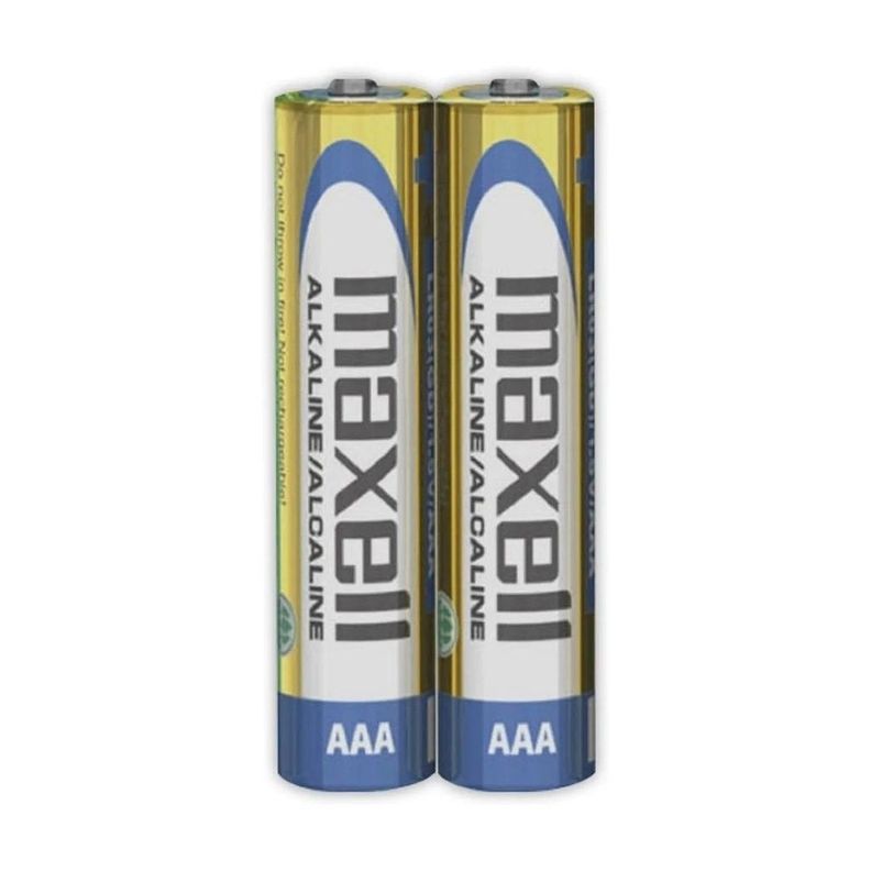 Pack 2 Pilas Alcalinas AAA Maxell Blíster-0