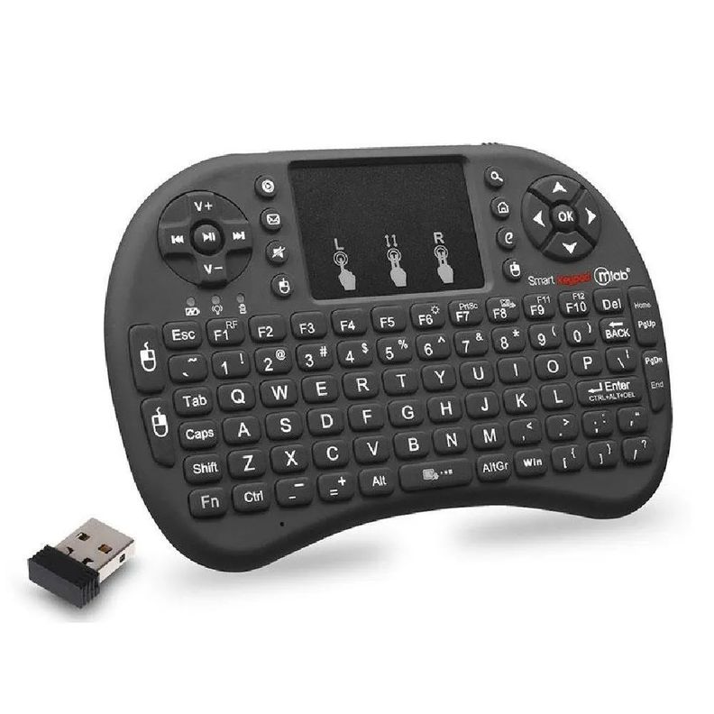 Teclado Touchpad Inalambrico Smart Tv Mlab-1