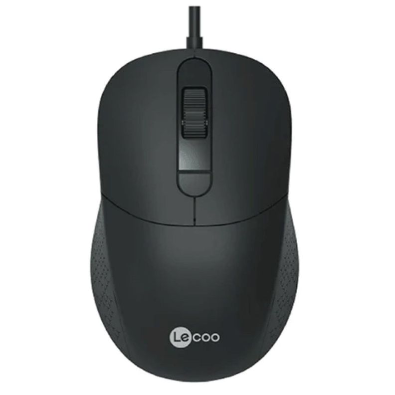 Mouse Alámbrico Lecoo Lenovo Wired MS102-0
